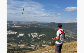 Vol de pente à Sederon