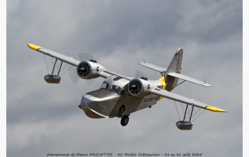 Le Grumman Goose de Michel au Championnat de France maquettes 2025