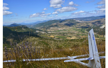 Vol de pente à Sederon le 24 Aout 2014