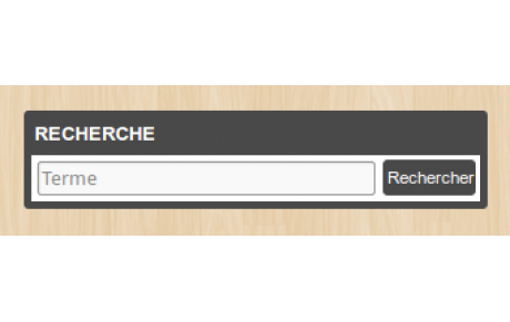 Fonction RECHERCHE ajoutée.