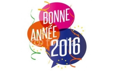 Meilleurs voeux pour 2016 !