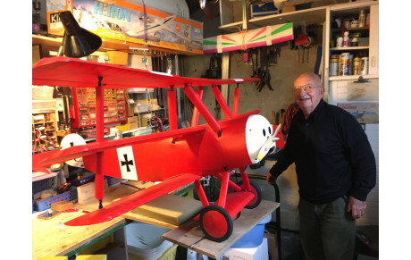 Le Fokker Dr1 de Bernard