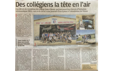 Initiation aux Élèves BIA